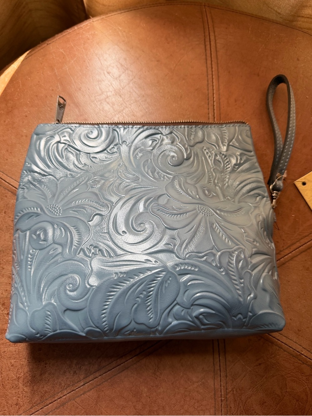 Patricia Nash Valerie - Safflower Blue Clutch NWT - Picture 2 of 8